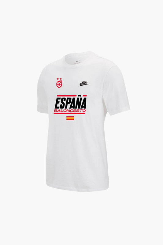 Camiseta blanca España Baloncesto