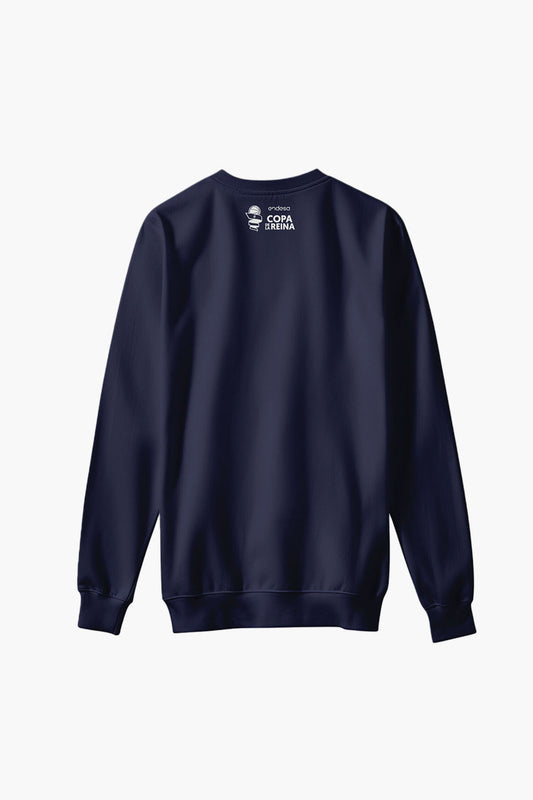 Sudadera azul Copa de la Reina