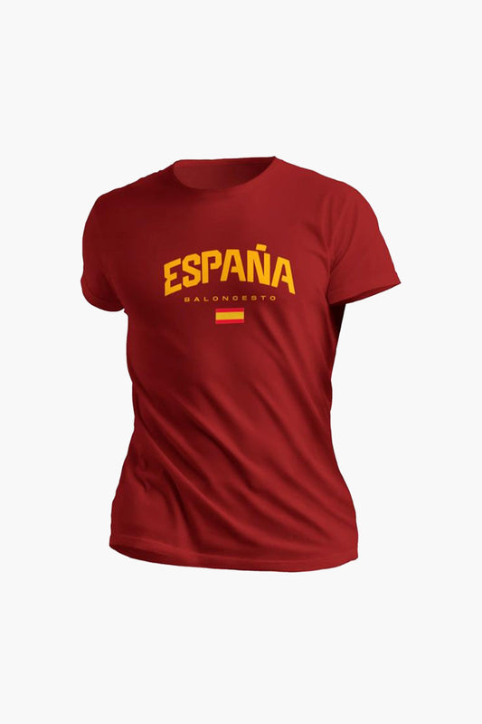 Camiseta Baloncesto España M/C