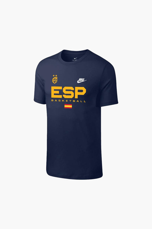 Camiseta Baloncesto España azul.